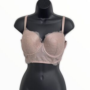 Victoria’s Secret Balconet Longline Cage Strap Bra